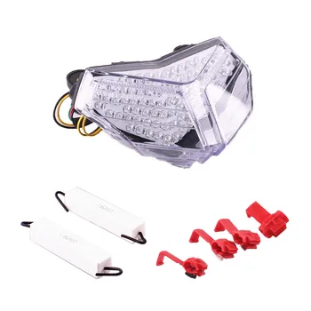 

1 SET Motorcycle LED Integrated Turn Signals Taillight For Ducati 1098/R/S 2007-2010 1198/R/CORSE 2009-2010 848 2008-2010 Clear