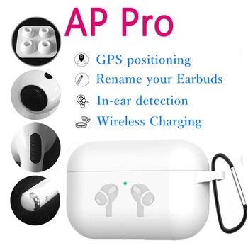 

AP Pro Bluetooth Wireless Earphones Tap Control Rename Earbuds Replica Air3 Pro 1:1 Size Headset Not Airpoder i12 i100000