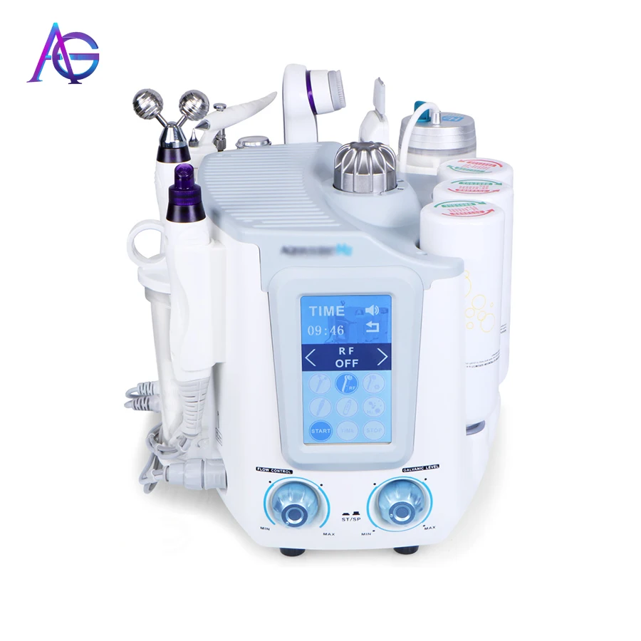  Portable small bubble hydro oxygen machine facial Deep cleaning for all skin type (Can choose 6 in 