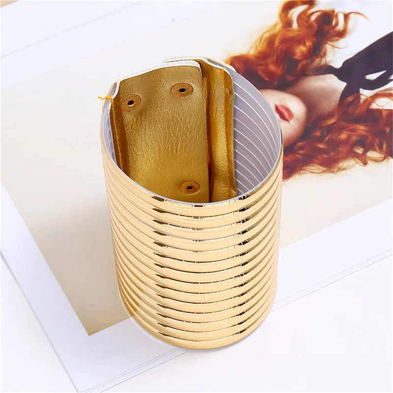 Африканский широкий браслет из смолы для женщин манжета защелкивающийся кожаный