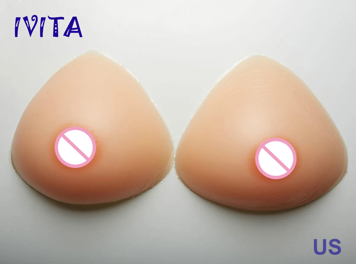 

Silicone Breast Forms Crossdresser Transgender A-D Cup Boobs Enhancer Triangle