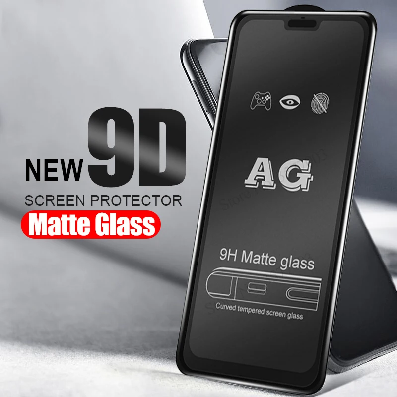 9D полное клеевое матовое закаленное стекло для huawei honor 20 10 lite y6 pro y7 t9 prime y5 2019 p smart Z