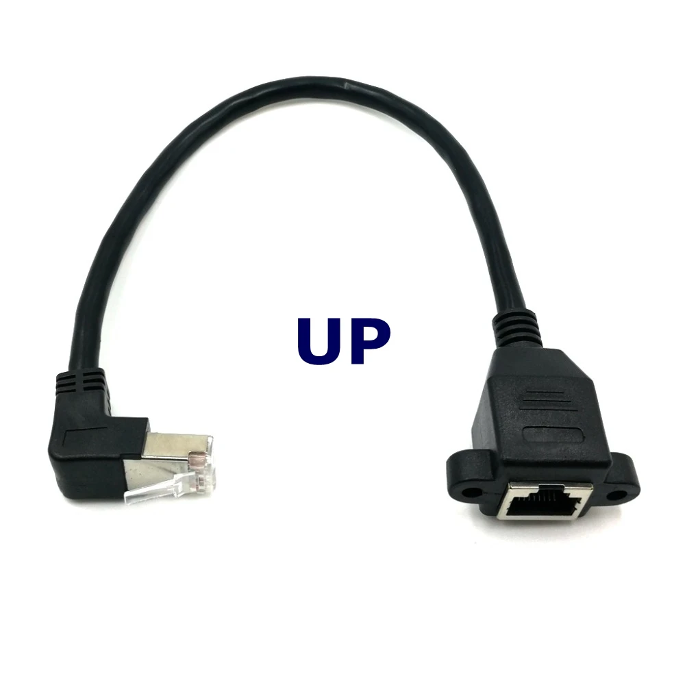 �Ⱑ��Ʈ �̴��� ������ 90 ��   ��Ʈ��ũ ���̺� RJ45 ����-���� ���� ���� ���� ���̺� ���뿪 ��ǻ�� ����� CAT6 30cm