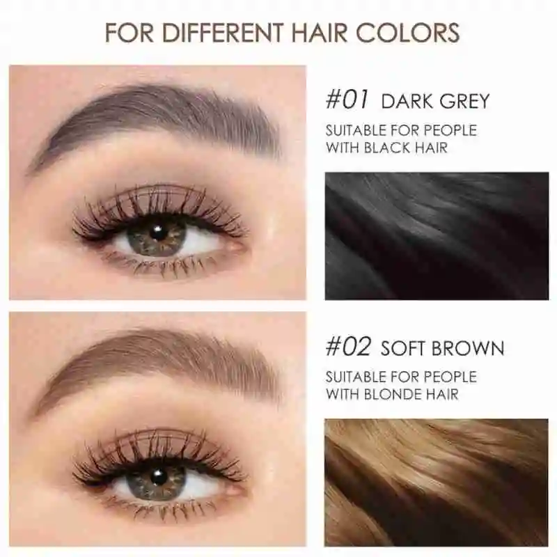 

Liquid Eyebrow Pencil 4 Fork Waterproof Natural Eyebrow Pencil Long Lasting Eyebrow Tint Easy To Use Cosmetics
