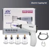 4 Jars Electric Anti-Cellulite Suction Cup Ventouse Vacuum Cupping Therapy Set Massage For Body Guasha Maderoterapia Chinese Can 1