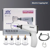 4 Jars Electric Anti-Cellulite Suction Cup Ventouse Vacuum Cupping Therapy Set Massage For Body Guasha Maderoterapia Chinese Can 1