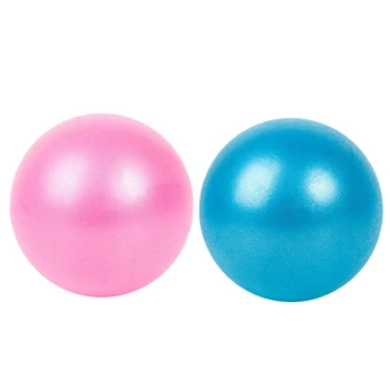 

2PCS 25CM Yoga Ball Flexible Balance Fitness Ball Explosion-proof Yoga Exercise Ball Yoga Fitness Auxiliary Ball for Madam Girl