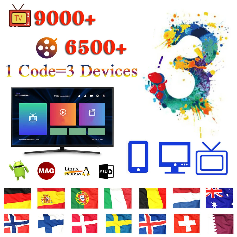 

M3U Stable tv free test adult xxx tv m3u support android tv box pc VLC phone smart tv box only no APP include