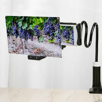 

3D HD Video amplifier Flexible holder Enlarged Projector cell Phone Screen Magnifier Desktop Bracket Lazy Bracket