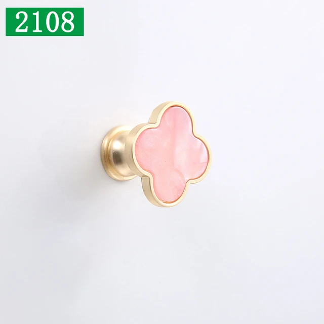 28 Colors European Style Cabinet Knobs and Handles Fashion Hanging Hooks Wall Decor Furniture Dressing Drawer Knob Kitchen Pull 2108-Knob