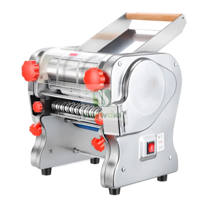 Electric pasta kneading machine dough rolling machine pasta sheeting  machine buns skin maker machine dough sheeter machine