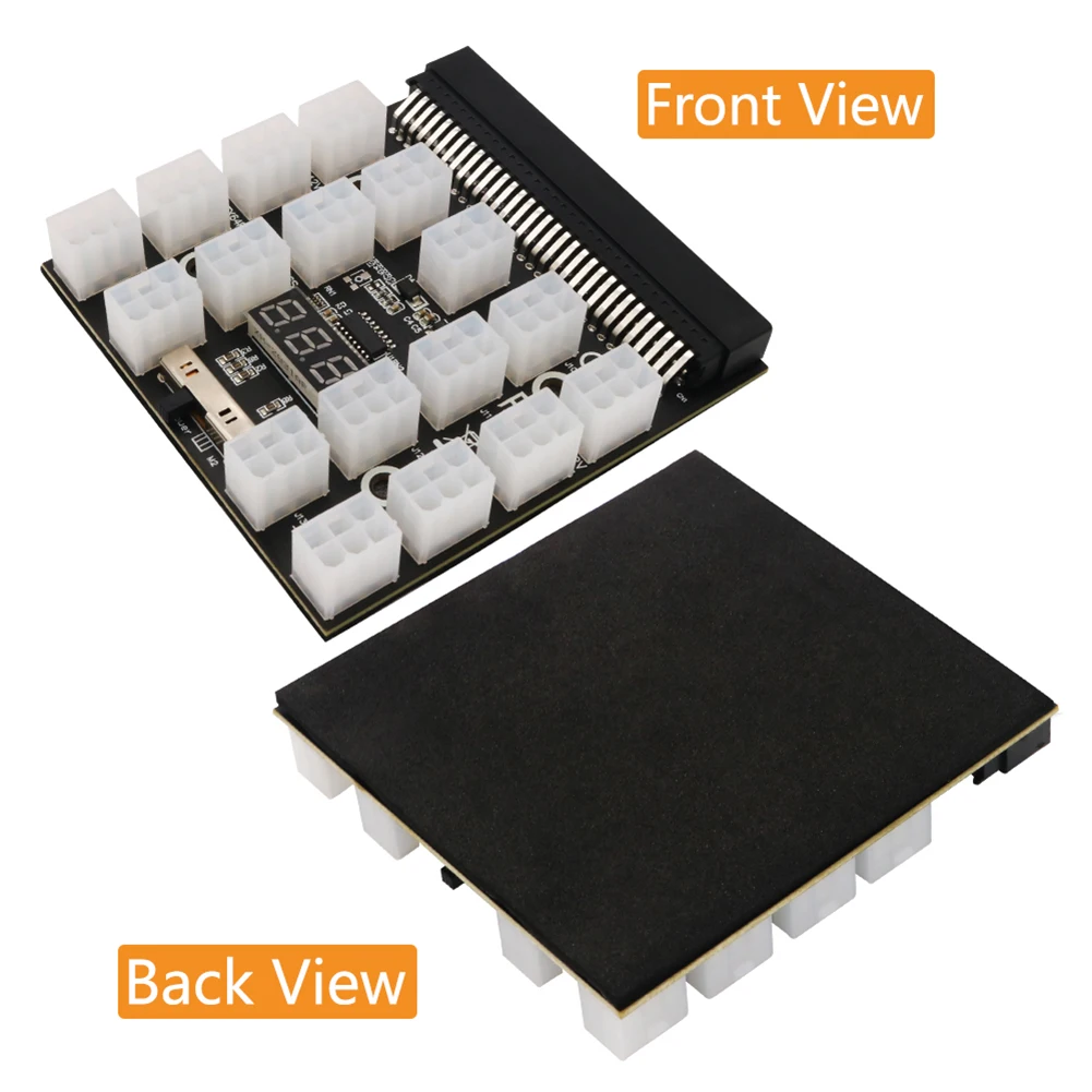 alimentation psu pour serveur adaptateur de carte de dérivation avec ports atx broches pour