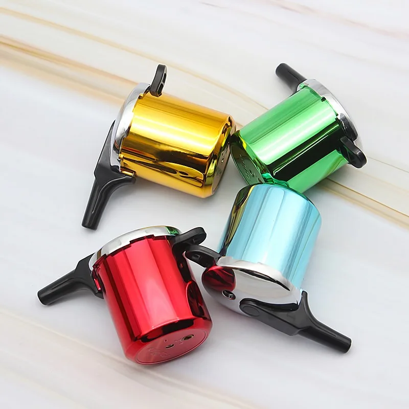

Creative Free Fire Metal Pressure Cooker Lighter Torch Turbo Butane Gas Cigarette Lighter Inflatable Portable Gadgets For Men