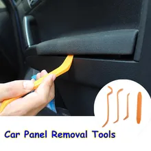 

4pcs/set Car Repair Tool Prytool Removal Installer Pry Tool Car Radio Door Clip Panel Trim Dash Audio Removal Installer Pry Set