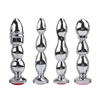 Intimate Goods Metal Anal Dildo Plug Crystal Smooth Butt Plug G Spot Phalluses Anus Dilator Anal Toys For Men Gay Women Sex Shop
Intimate Goods Metal Anal Dildo Plug Crystal Smooth Butt Plug G Spot Phalluses Anus Dilator Anal Toys For Men Gay Women Sex Shop