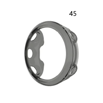 

Anti Drop Durable Dust-Proof Transparent Wear Resistant Practical Soft TPU Easy Install Protective Case For Forerunner 45S/45