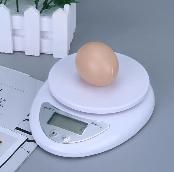100 개 5000g /1g 5kg 식품 다이어트 우편물 주방 저울 디지털 저울 무게 LED 전자 저울 백라이트 SN260