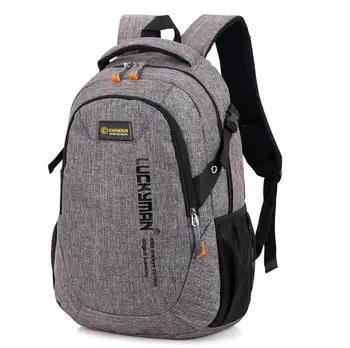 

Fashion Men's Backpack male Bag 2020 New Male Polyester Laptop Backpack Computer Bags high school student college students bag