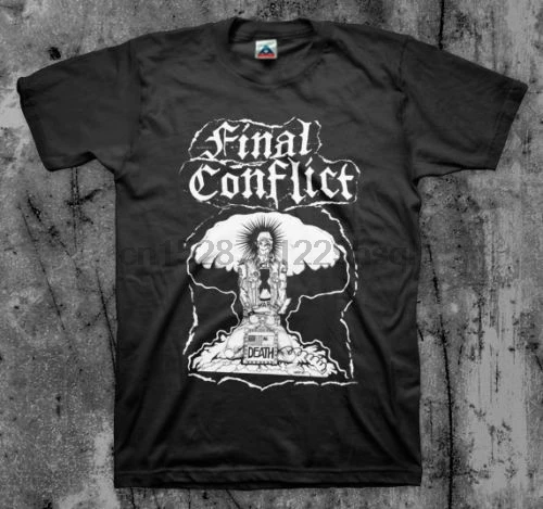 Футболка Final Conflict Death (разрядка Ratos Dr. Know Toxic monical) новинка 2019 года летняя стильная