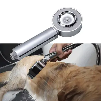 

Pet Cat Dog Bath Sprayer Double Sided Shower Head Bathing Faucet Nozzle Pet Washing Attachment Supplies