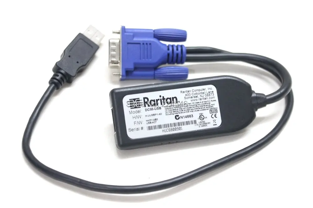 Módulo da Relação do Computador Dcim-usb para o Cabo de Raritan Usb Kvm - Imagem 3