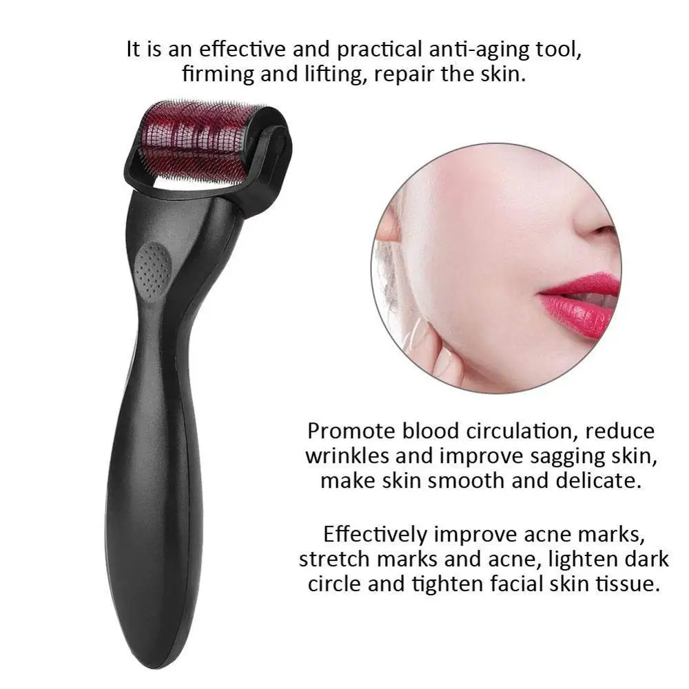 3 in 1 DermaRoller Titanium Micro needle Roller for Face Body Massager & Hair Loss Treatment Face Roller Massager 3 in 1 DermaRoller Titanium Micro needle Roller for Face Body Massager & Hair Loss Treatment Face Roller Massager