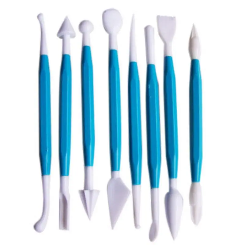 

Baking Fondant confectionery maker Supplies Cake Decorating Kit Double Ended confectionery Baking Sculpting Modeling Tool