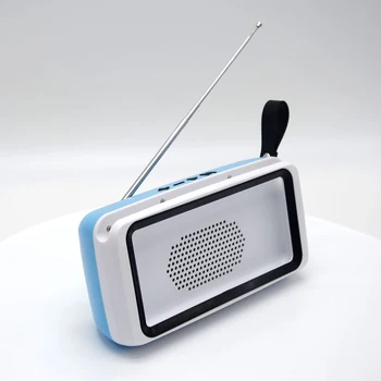 

Multi-function TVs Shaped Phone Holder Stand Bluetooth Speaker Wireless Stereo Portable Practical Mini Photo-frame SP99