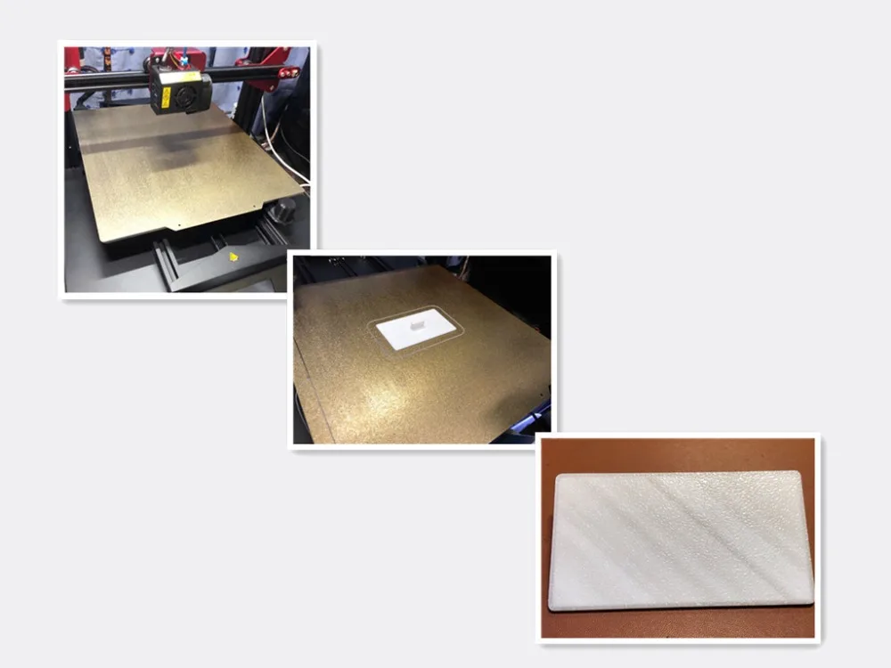de pei placa + base para tevo michelangelo impressora 3d