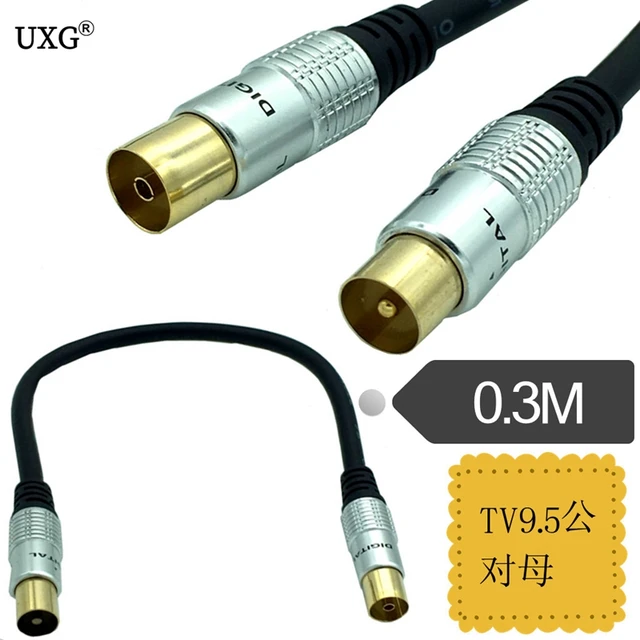 Set 4 Adattatori Coassiali Tipo F Per Antenna TV - Convertitore F Femmina A TV Maschio/Femmina - Foto 11