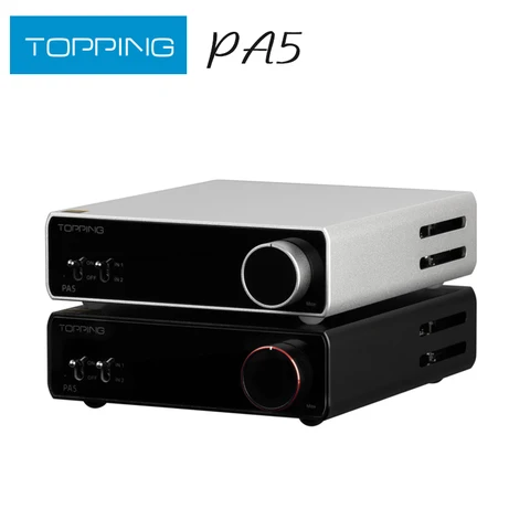 TOPPING PA5 Power Amplifier 140W*2 125W*2 Fully Balanced Amplifier Hi-Res Audio For Topping E50 L50 D10Balanced