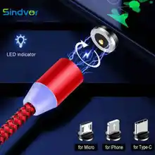 Магнитный зарядный кабель Micro USB кабель для iPhone 11 X Зарядное устройство type C Магнитный зарядный кабель USB C для samsung xiaomi зарядное устройство