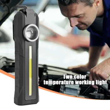 

Classic Texture LED UV Disinfection Working Flashlight Practical Multi-functional USB Rechargeable Electric Torch Lamp