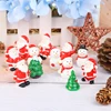 Mini Resin Christmas Decoration Santa Claus Snowman Tree Micro Landscape Model DIY Miniature Garden Figurines Home Decoration ► Photo 3/6