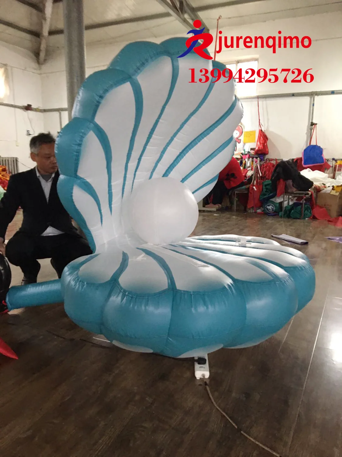 

Shell air model marine life shell inflatable model