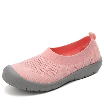 

2020 Women Sneakers Fashion Mesh Socks Shoes Casual Sneakers Summer Knitted Vulcanized Shoes Woman Trainers Tenis Feminino