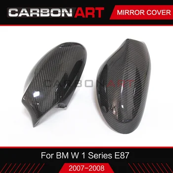 

Carbon Fiber mirror cover Rear View Mirror Cover For BMW E87 E81 E82 1 Series car styling accessaries Replacement design