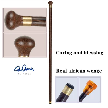 

Mahogany cane chicken wing wood cane solid wood cane round head civilization stick wooden elderly walking civilization stick