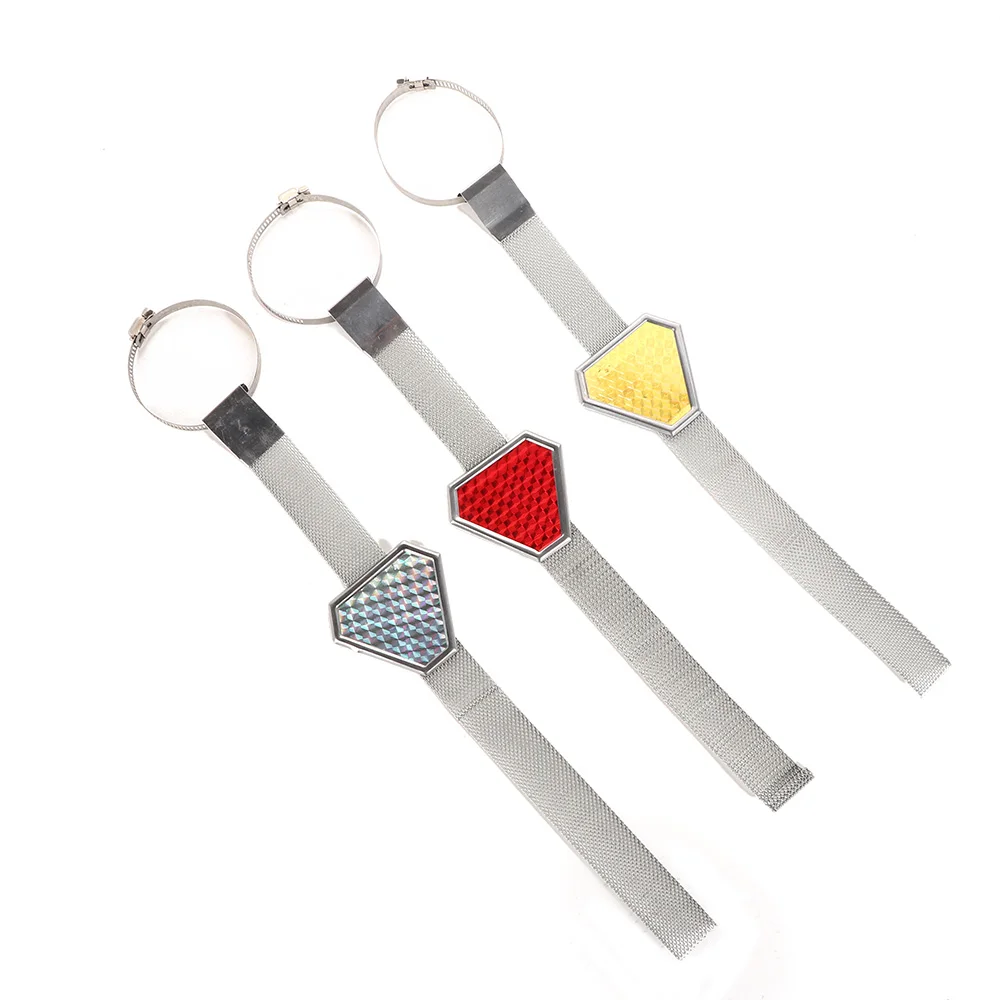 ユニバーサルオートカー静電反射ストリップ回避帯電防止車のスタイリング金属ベルト反射ストリップ Aliexpress