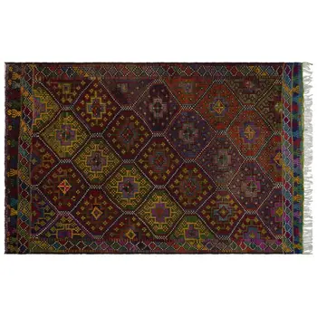 

Handmade Natural Oriental Vintage Turkish Rug Area Rug 190x315 Cm-6'3''X10'4''