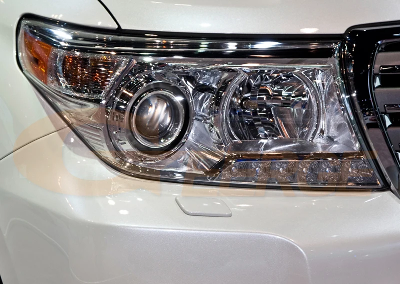 Для TOYOTA LAND CRUISER J200 First facelift 2012 2013 2014 2015 отличные ультра яркие CCFL ангельские глазки