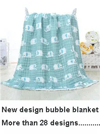 29 Styles 110*110cm 120*150cm 6 layers muslin cotton baby sleeping blanket swaddle breathable infant kids children baby blanket