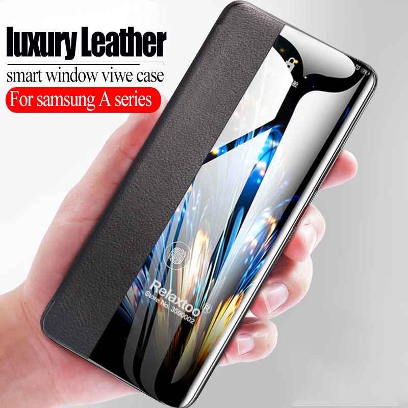 Кожаный откидной Чехол для samsung Galaxy a10 a20 a30 a40 a50 a70 a60 2019 противоударный чехол на 10 20