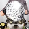 35CM Stainless Steel Large Capacity Electric Steamer Small Steamed Bun Steamer With Four Layers Dumplings Steam Oven 3
