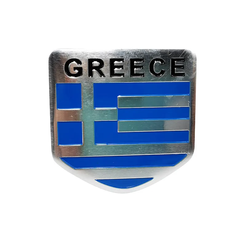 Flag car stickers02