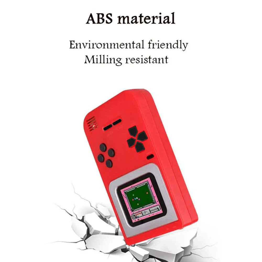 Mini Portable Video Game Console Best Retro Gift 8 Bit Built-In 268 Classic Games 2.0\