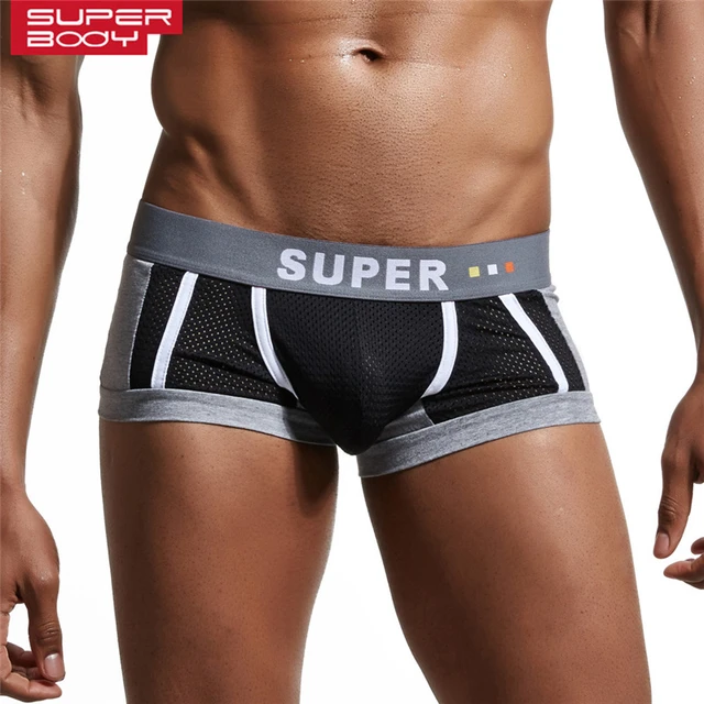 Men's Sexy Underwear Briefs U Convex Pouch Underwear Male Nylon Brief for  Men - AliExpress