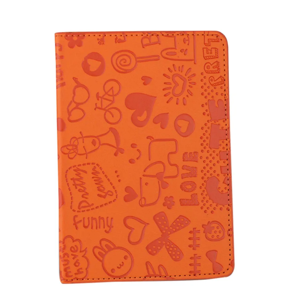 

Passport Cover Holder Soft Card new quality Passport Cover Wallet fashion Business Card package bag women leather bag organizer#