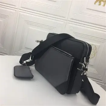 

Brand Men's Bag Messenger Bag Waterproof Men Purse Oxford 1680D Zipper Bag Combined messenger bag combined messenger bag