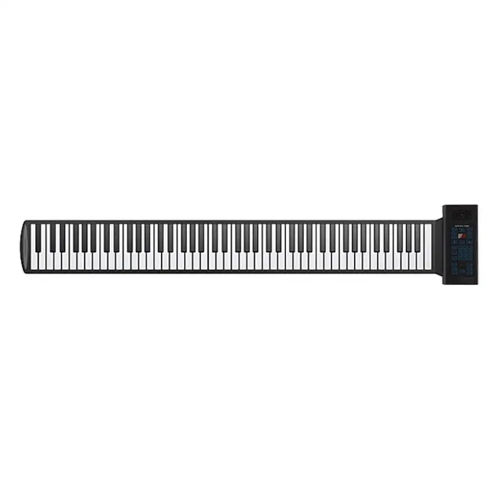 

2019 NEW Portable 88 Keys Flexible Silicone Roll Up Piano Folding Electronic Multi Style Keyboard For Children Student